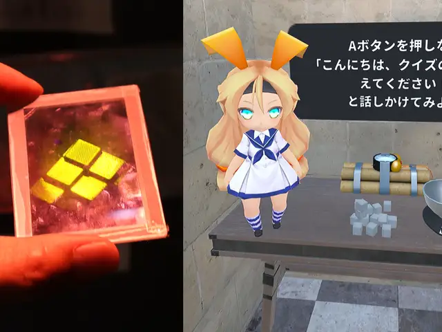光学技術作品とVRを組み合わせた体験型エンターテイメント型展示システムのサムネイル画像